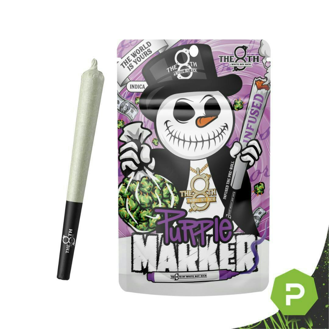 The 8th | Purple Marker | Infused Joint | 1.2g