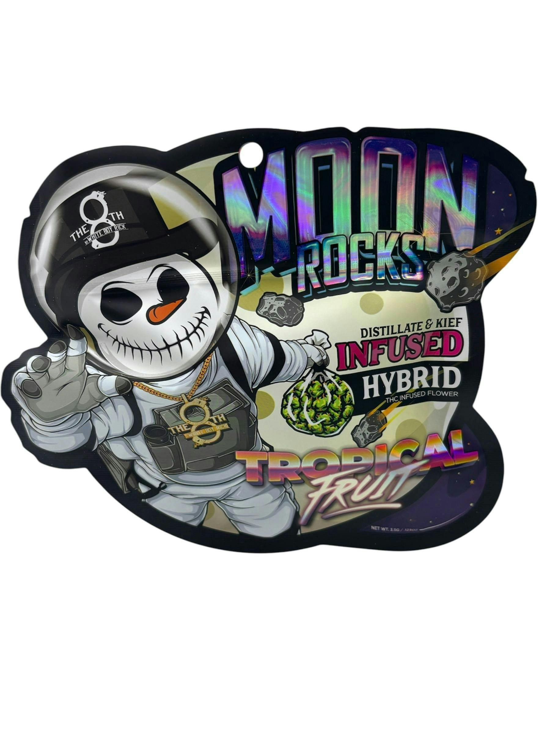 Tropical Fruit | Moon Rocks Infused Flower | 3.5g by The 8th by White Boy Rick