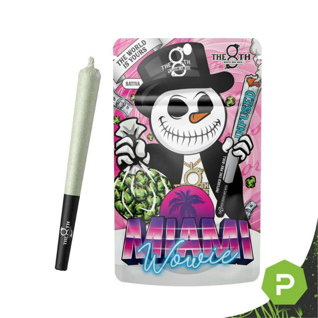 The 8th | Miami Wowie | Infused Joint | 1.2g