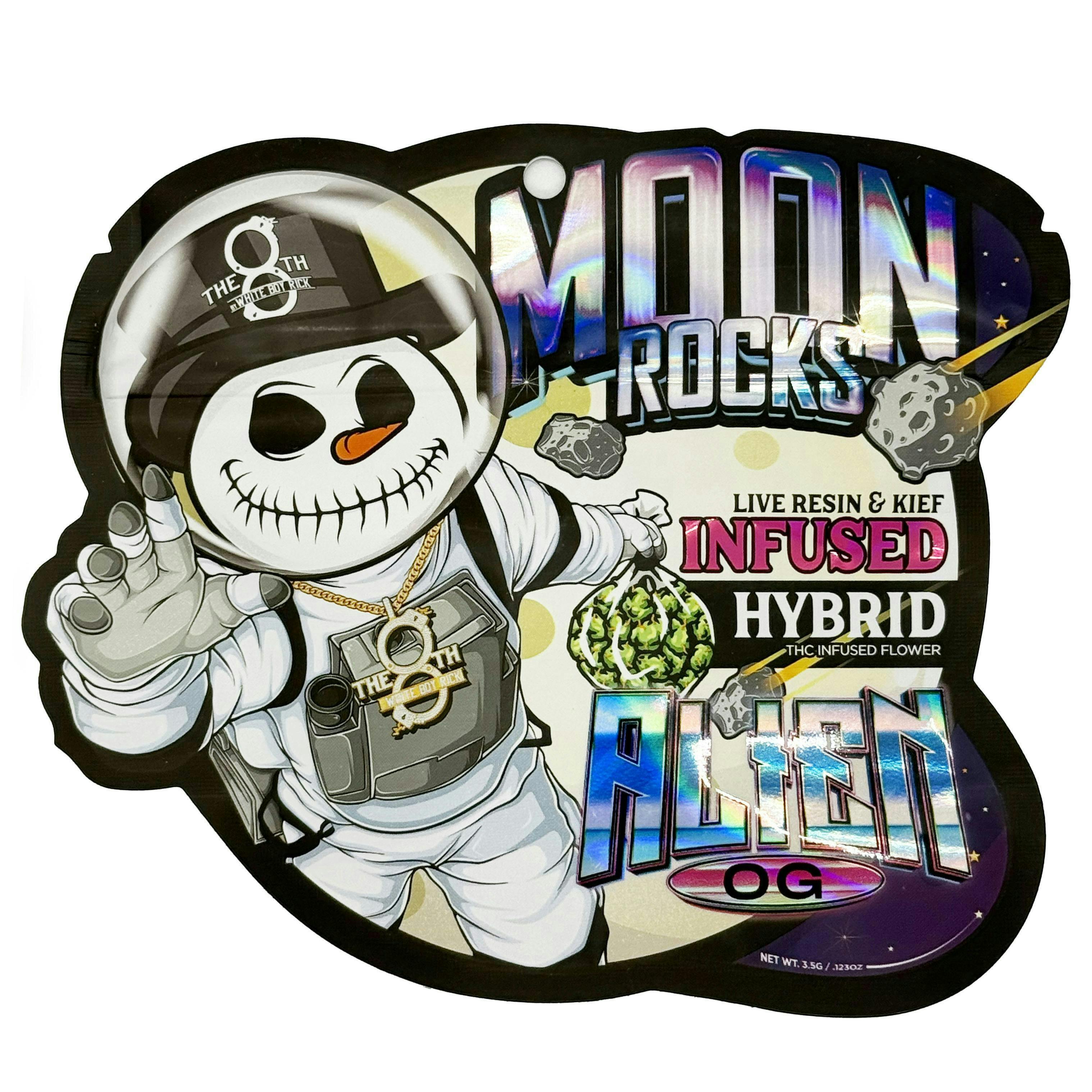 Alien OG | Moon Rocks Infused Flower | 3.5g