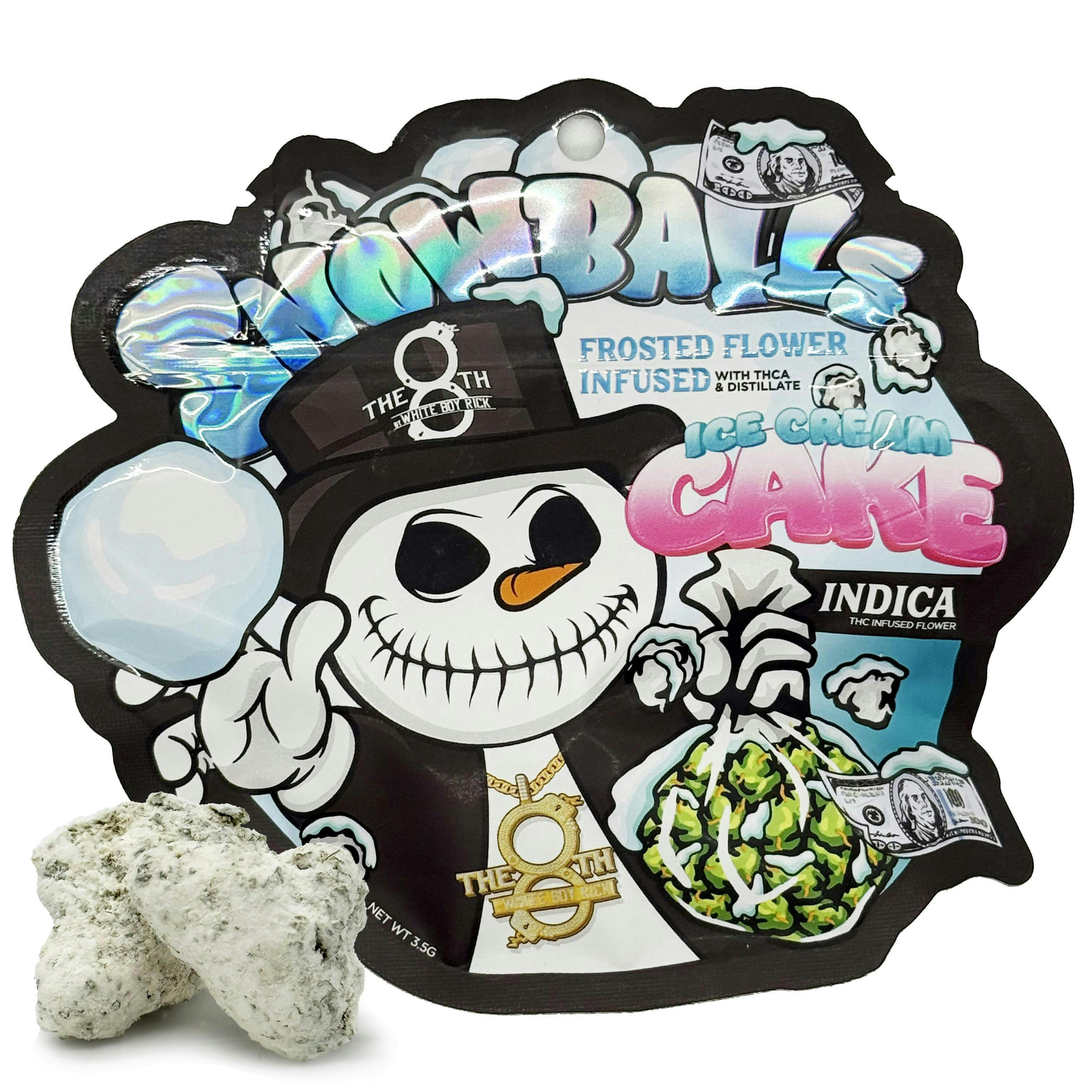Ice Cream Cake | Snowballs Infused Flower | 3.5g