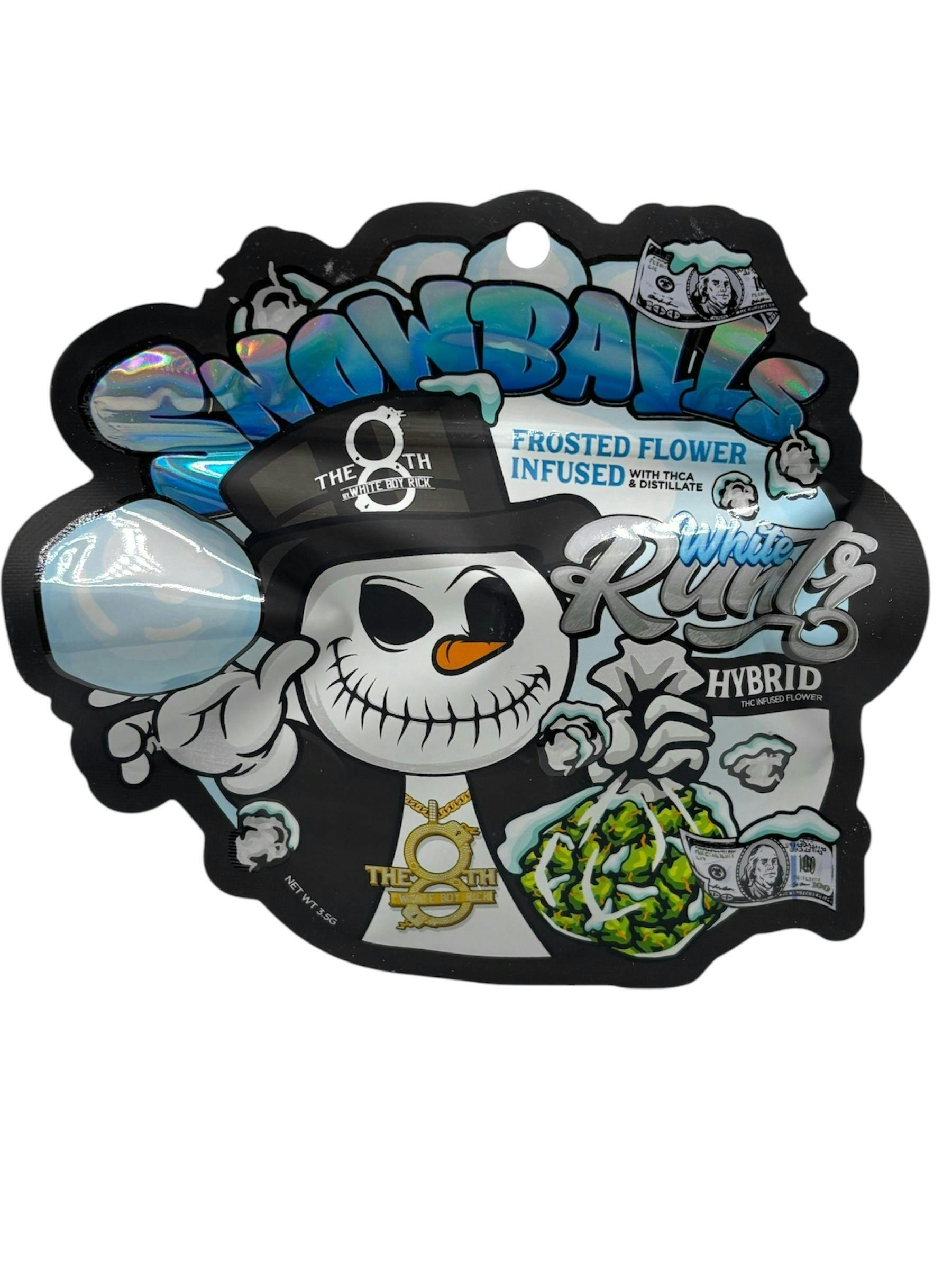 White Runtz | Snowballs Infused Flower | 3.5g