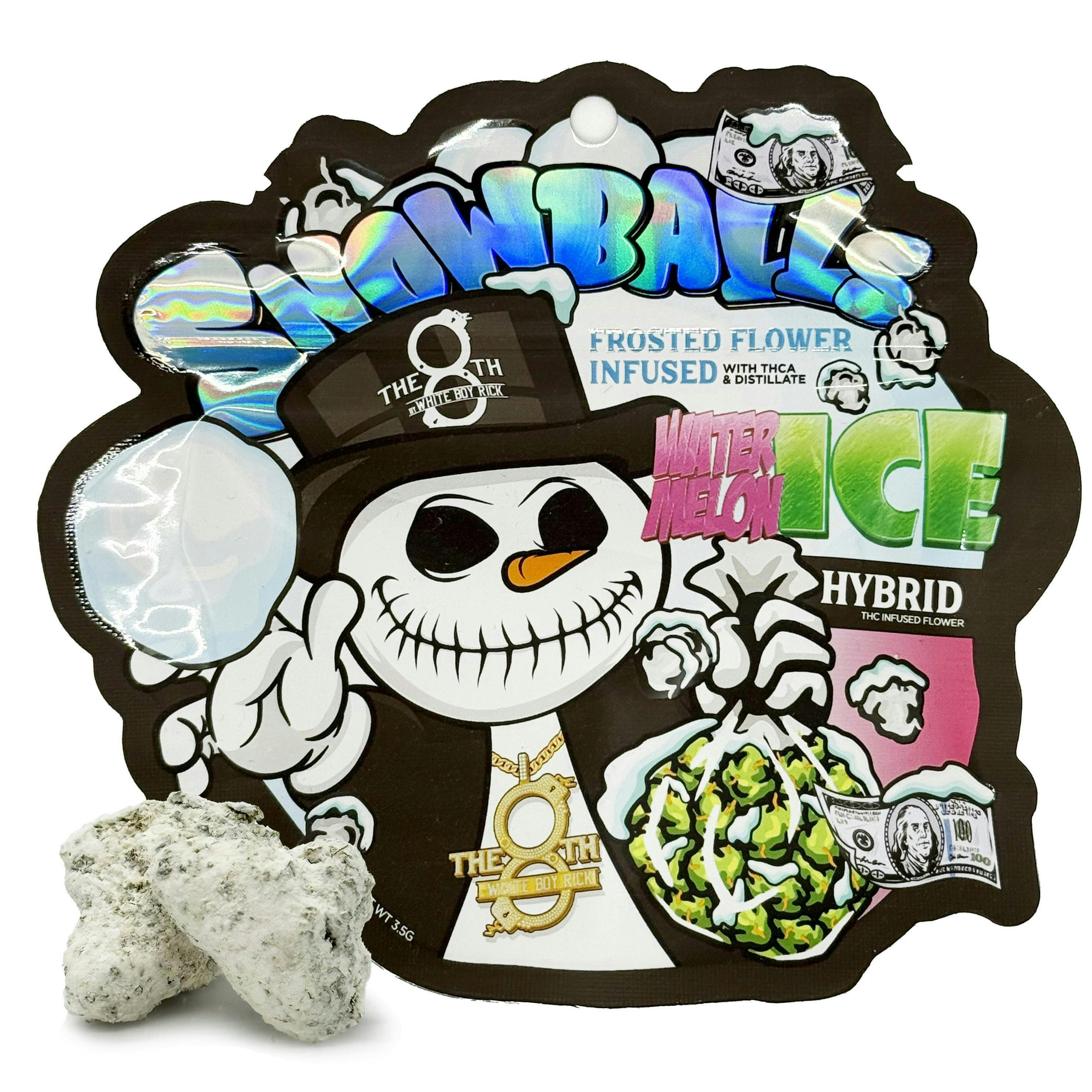 Watermelon Ice | Snowballs Infused Flower | 3.5g