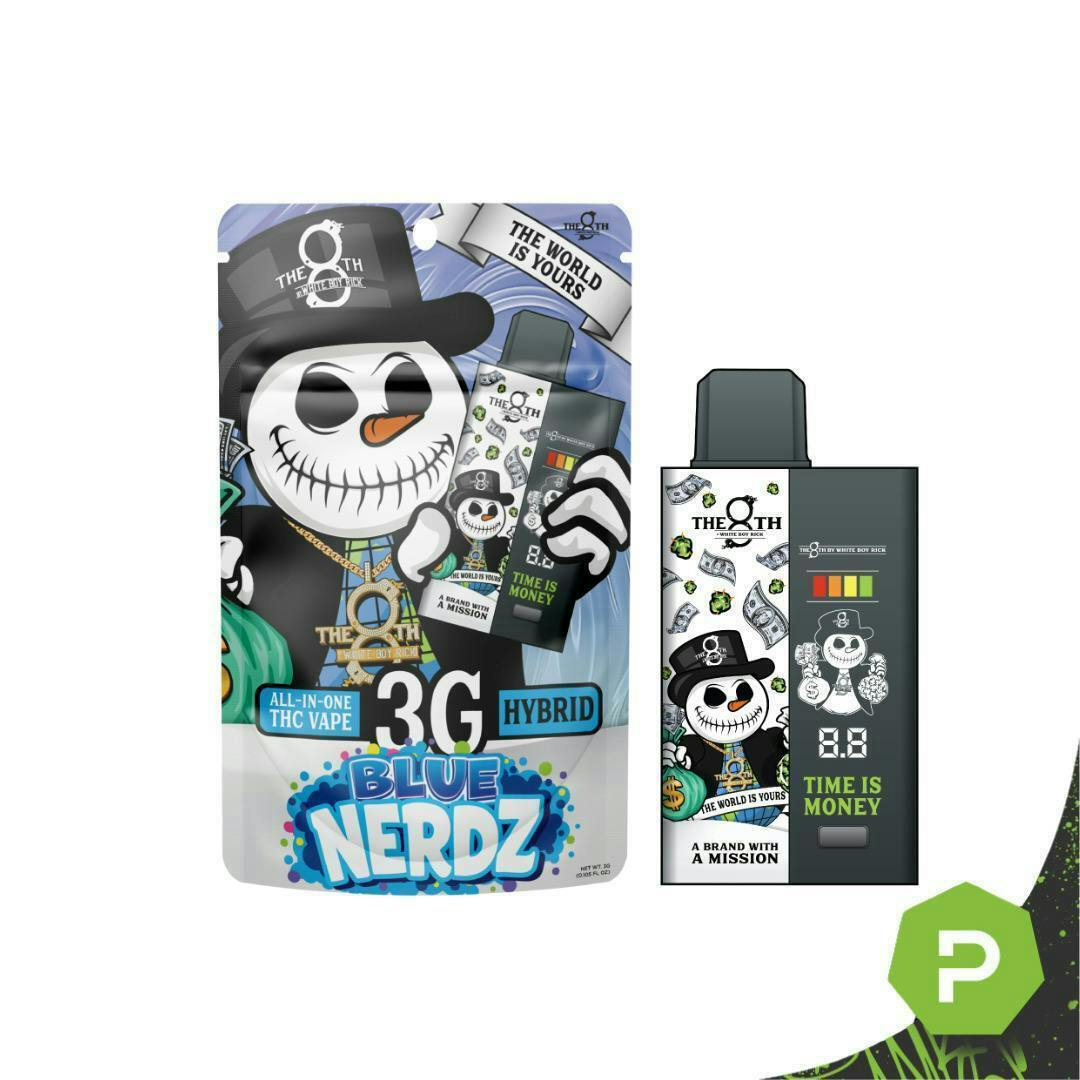 The 8th | Blue Nerdz | Disposable | 3g