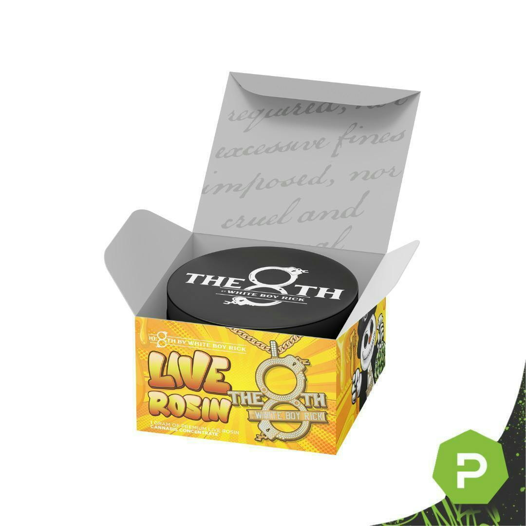 The 8th | Blueberry Muffin | Live Rosin | 1g by The 8th by White Boy Rick