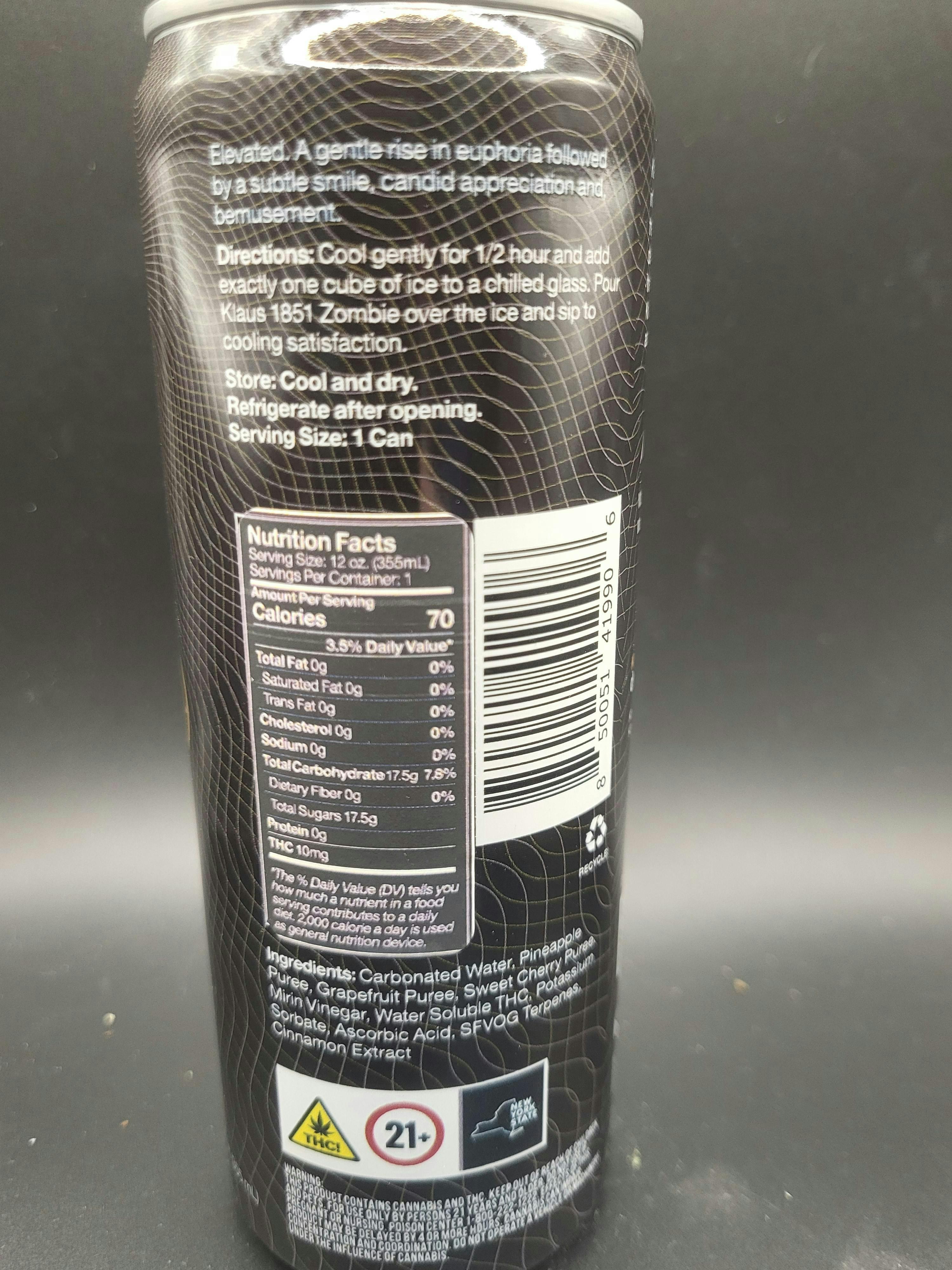 Pineapple Grapefruit Cherry Cinnamon Citrus | Non-carbonated | 10mg | 12fl