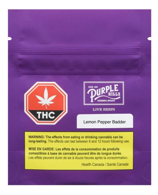 Lemon Pepper | Solvent | Badder | 1g
