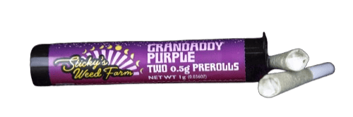 Granddaddy Purple | Joints | 0.5g | 2pk