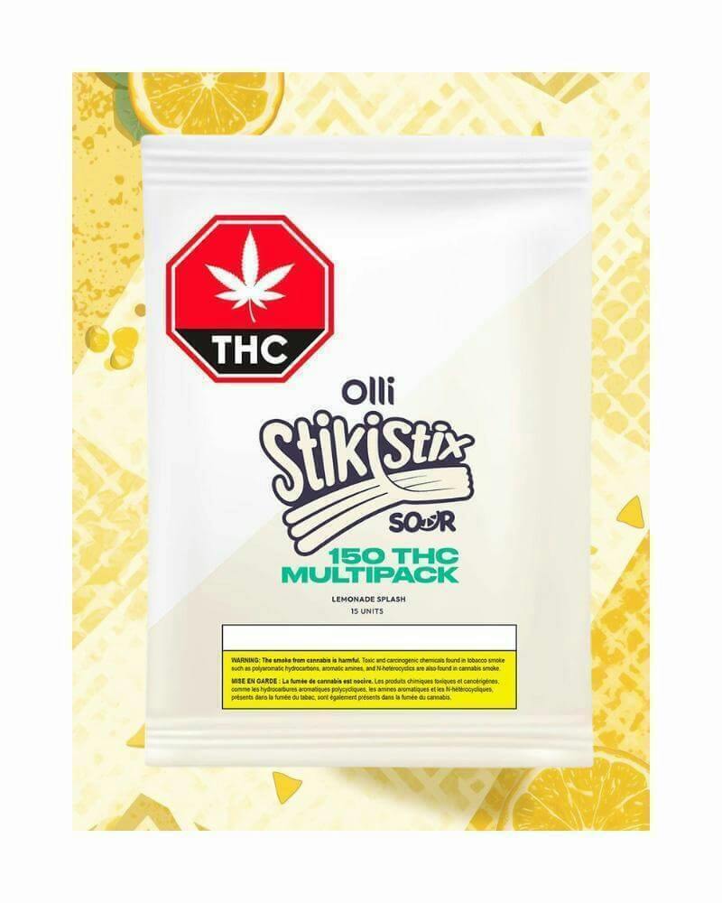 StikiStix Lemonade Splash Soft Chews | Gummies | 15pk | 10mg/ea