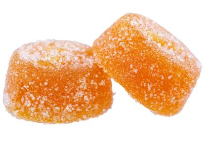 Real Fruit Tangerine Soft Chews | 2pk | 5mg/ea