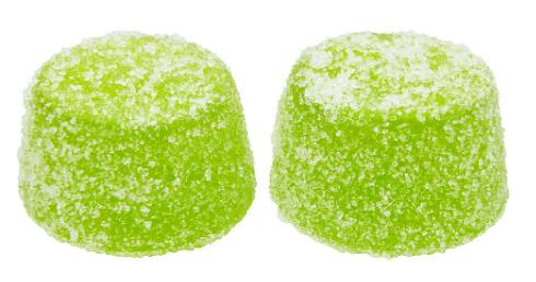 Sour Green Apple Fruit Chew Soft Chews | Gummies | 2pk | 5mg/ea