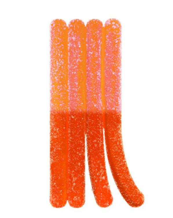 Sour Fizzy Peach Lemonade | Gummies | 4pk | 2.5mg/ea