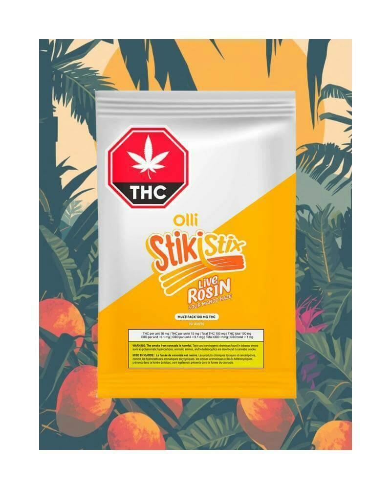 Mango Haze Live Rosin Soft Chews | Gummies | 10pk | 10mg/ea