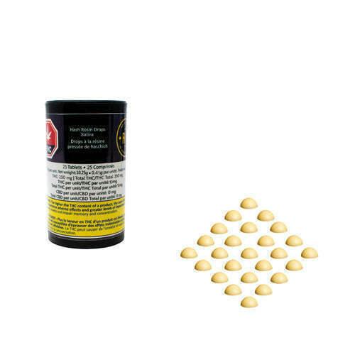 Hash Rosin Drops Sativa | Gummies | 25pk | 10mg/ea