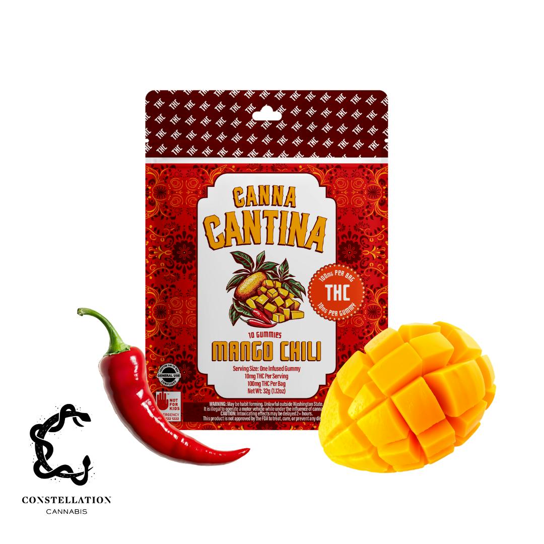 Mango Chili Gummies | Gummies | 10pk | 10mg/ea