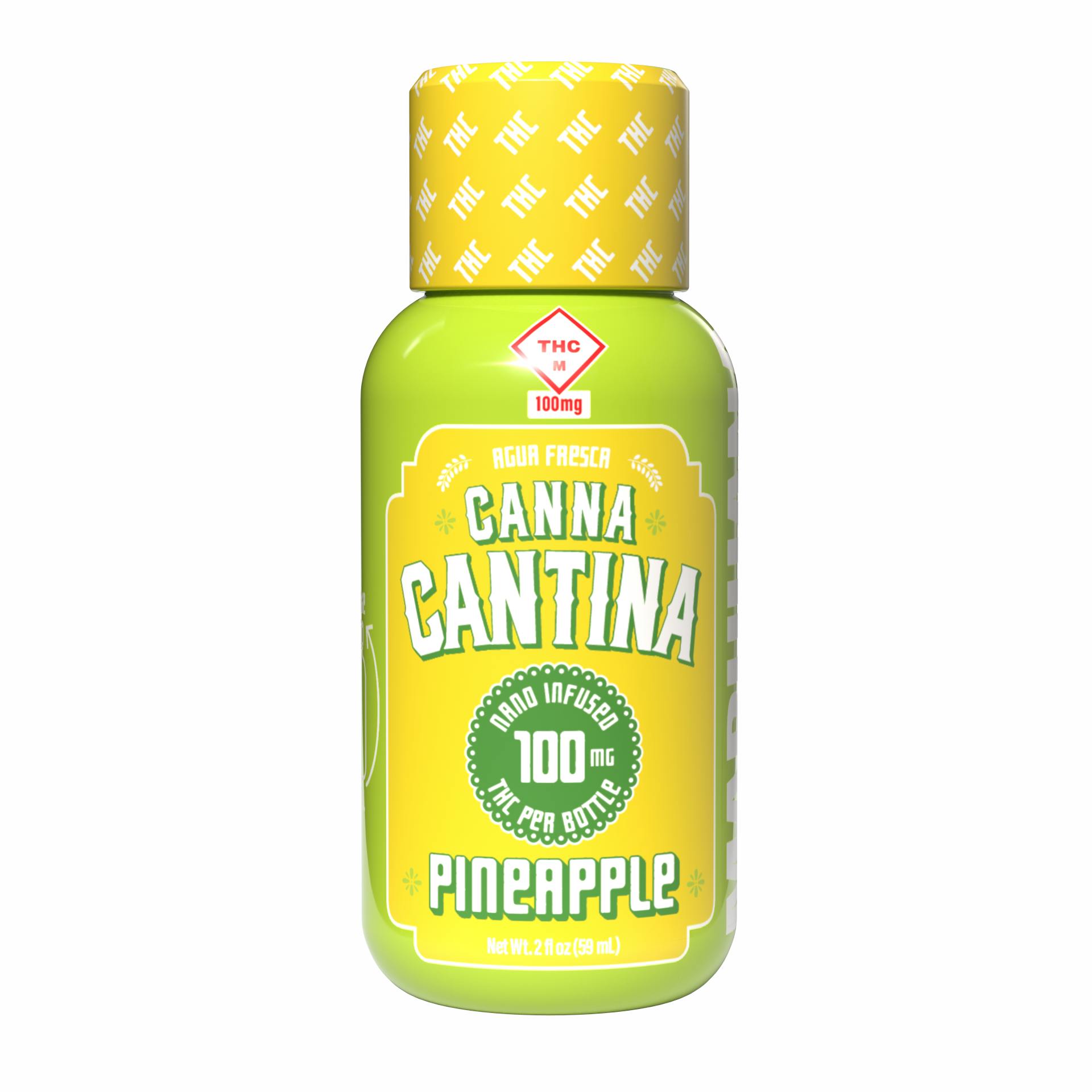 Pineapple | Non-carbonated | 100mg | 59ml