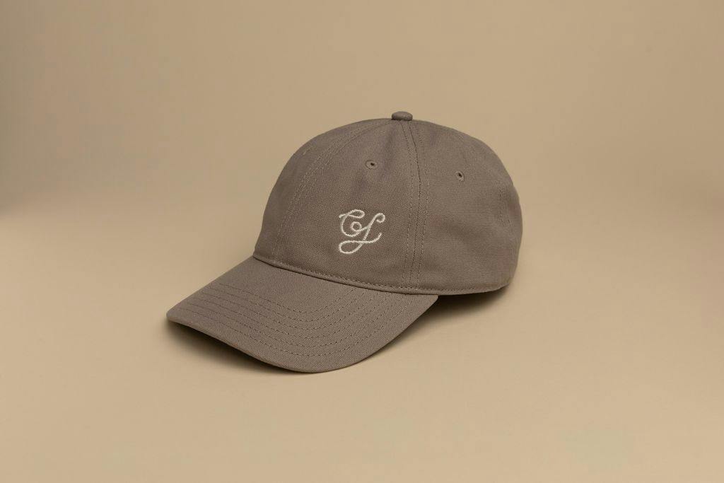 The Hat | Grey with Monogram | Apparel | Hats