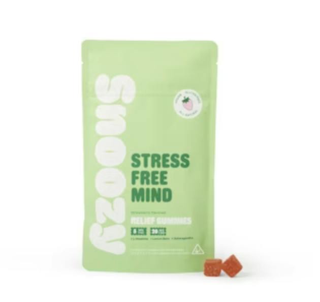 Stress Free Mind Strawberry Gummies | Gummies | 20pk | 5mg/ea