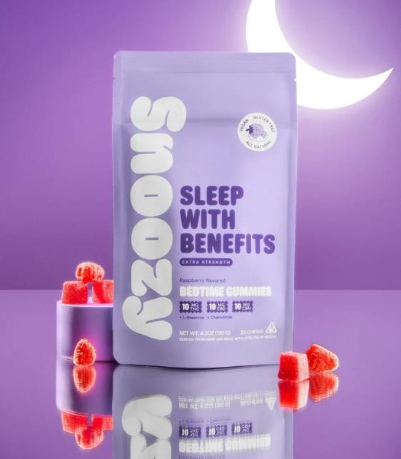 Sleep with Benefits Raspberry Gummies | Gummies | 20pk | 5mg/ea