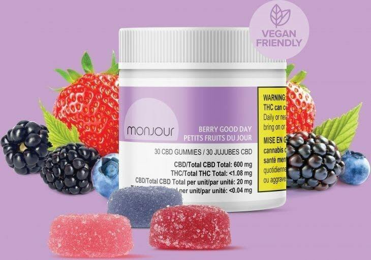 Berry Good Day | Gummies | 600mg CBD | 30ct | 20mg CBD/ea