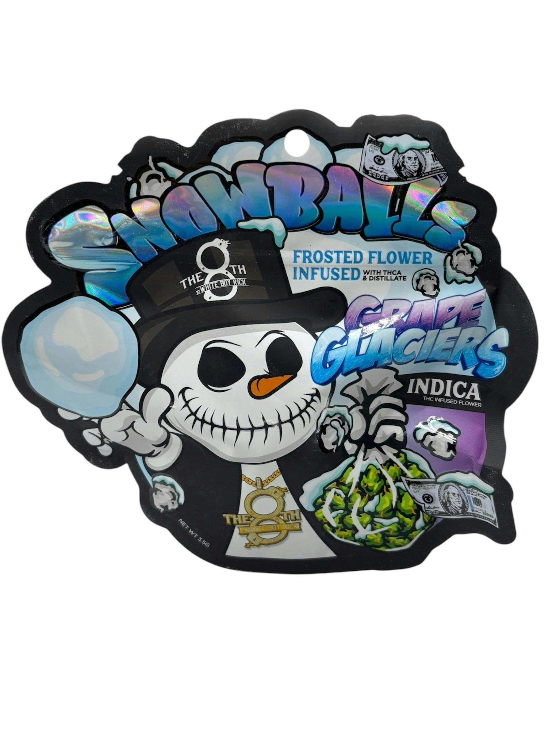 The 8th | Snowballs | Grape Glacier | Infused Flower | 3.5g - The