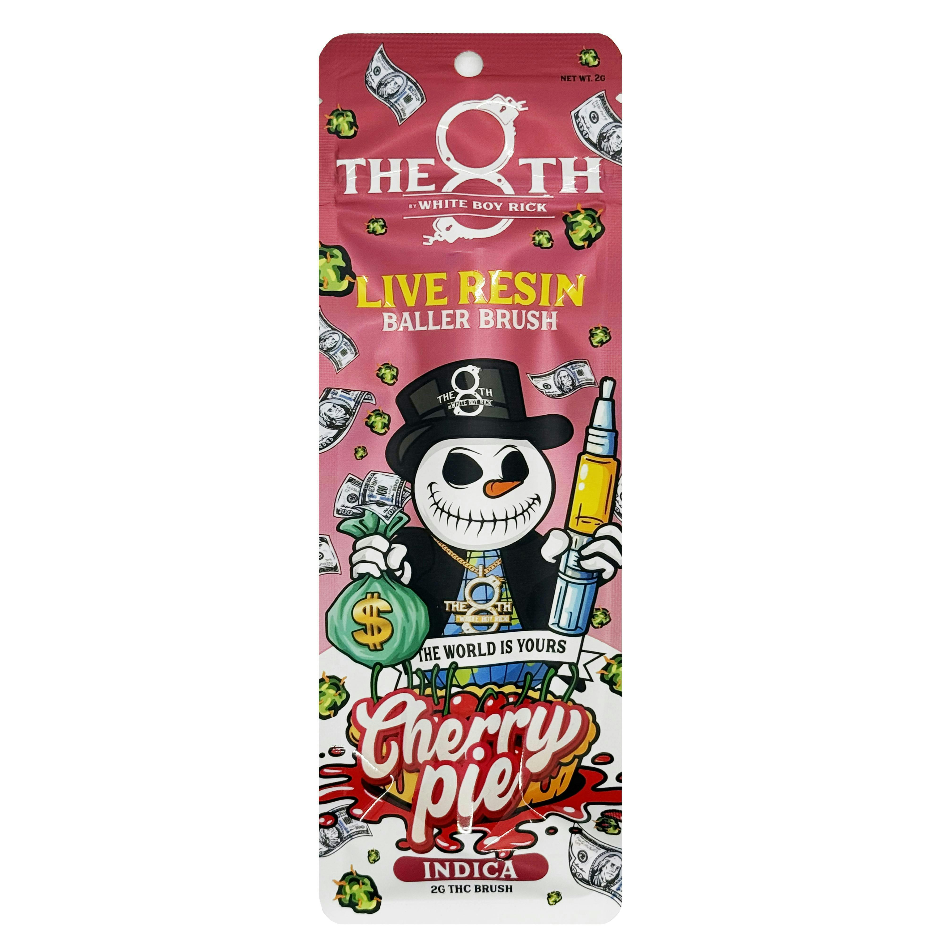 Cherry Pie | Live Resin Baller Brush | 2g
