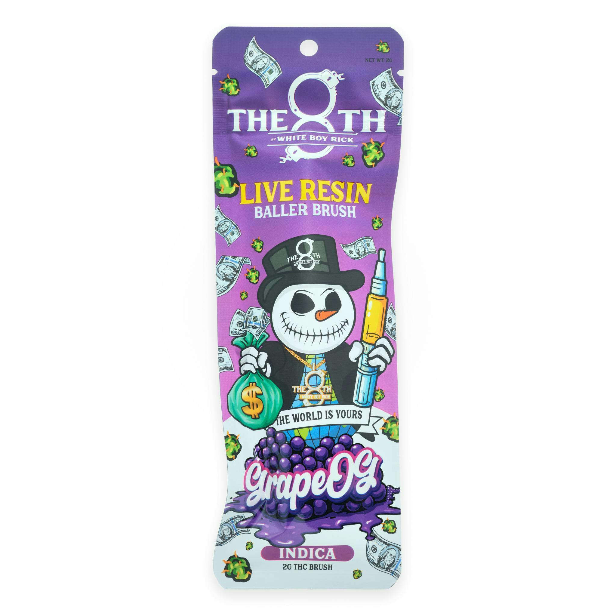 Grape OG | Live Resin Baller Brush | 2g