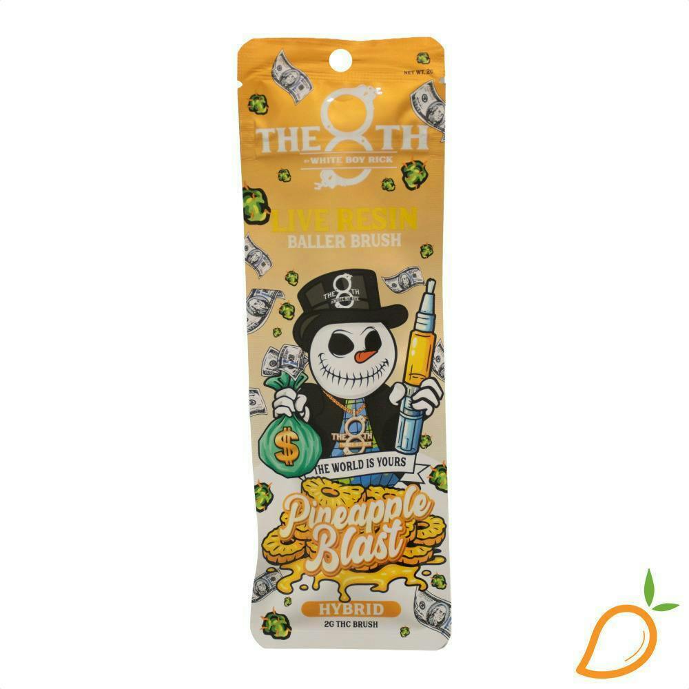 The 8th | Pineapple Blast | Live Resin Baller Brush | 2g by The 8th by White Boy Rick