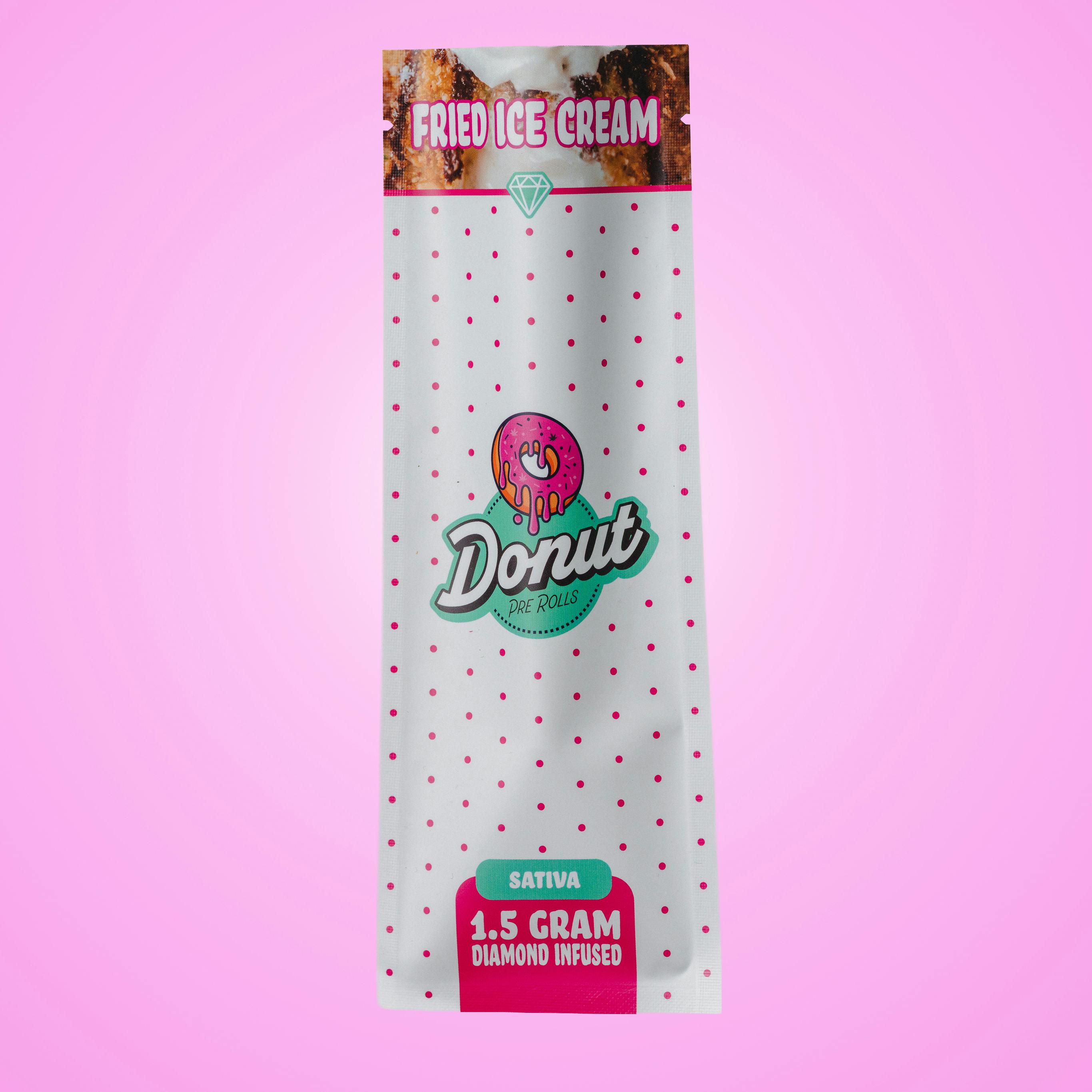 Donut | Fried Ice Cream | Infused Joint | 1.5g - Donut