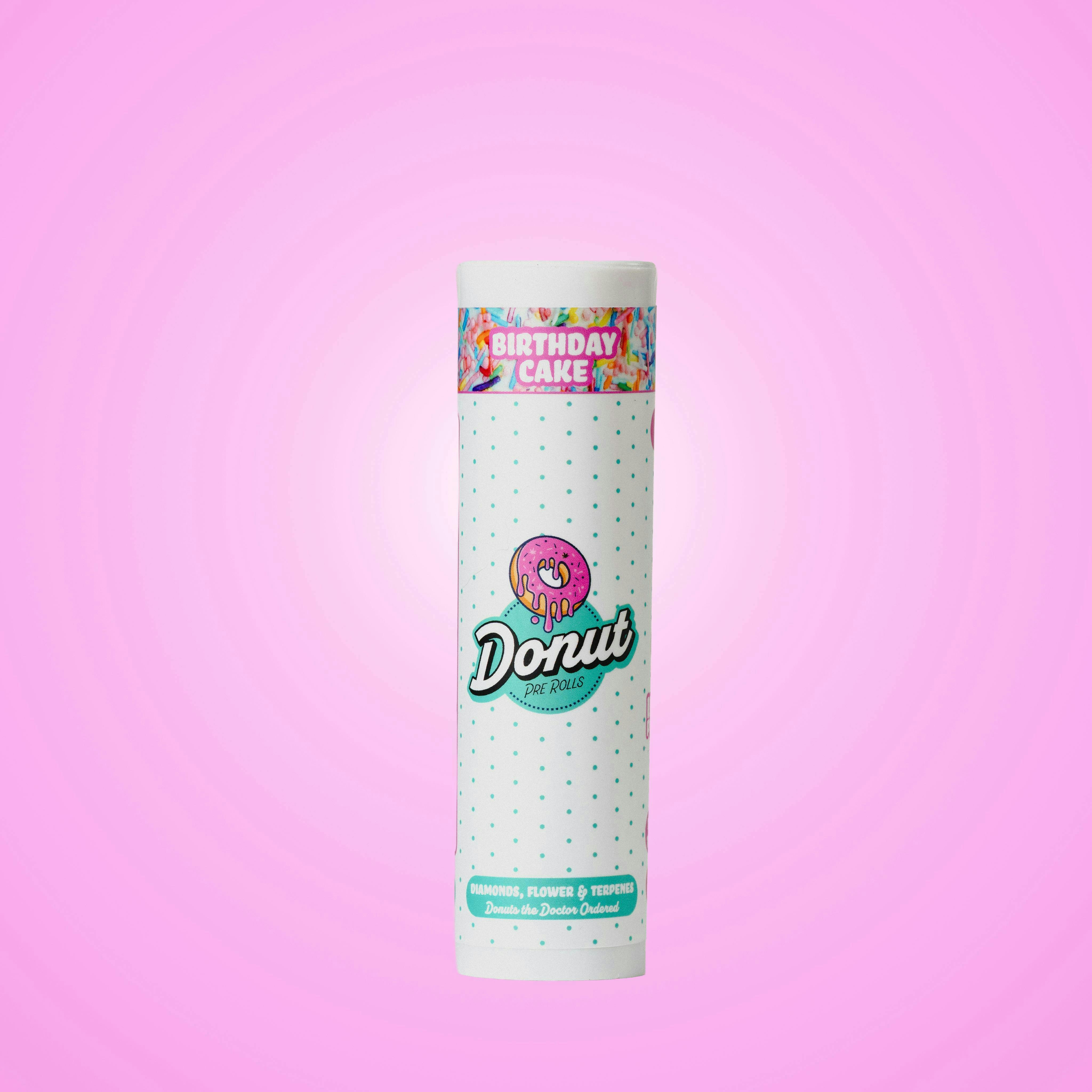 Birthday Cake | Infused Joints | 1.5g each | 5pk by Donut