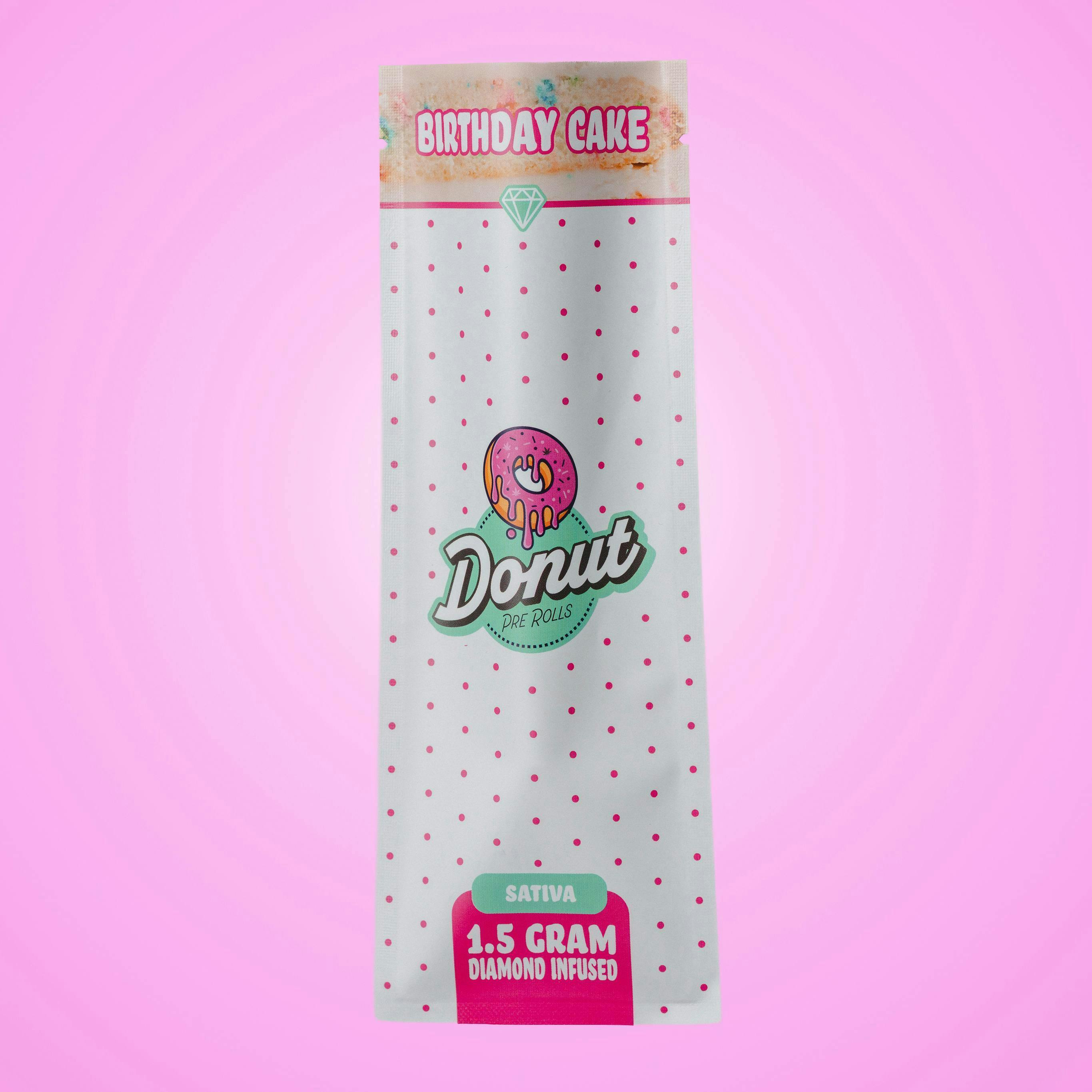 Birthday Cake | Infused Joint | 1.5g by Donut