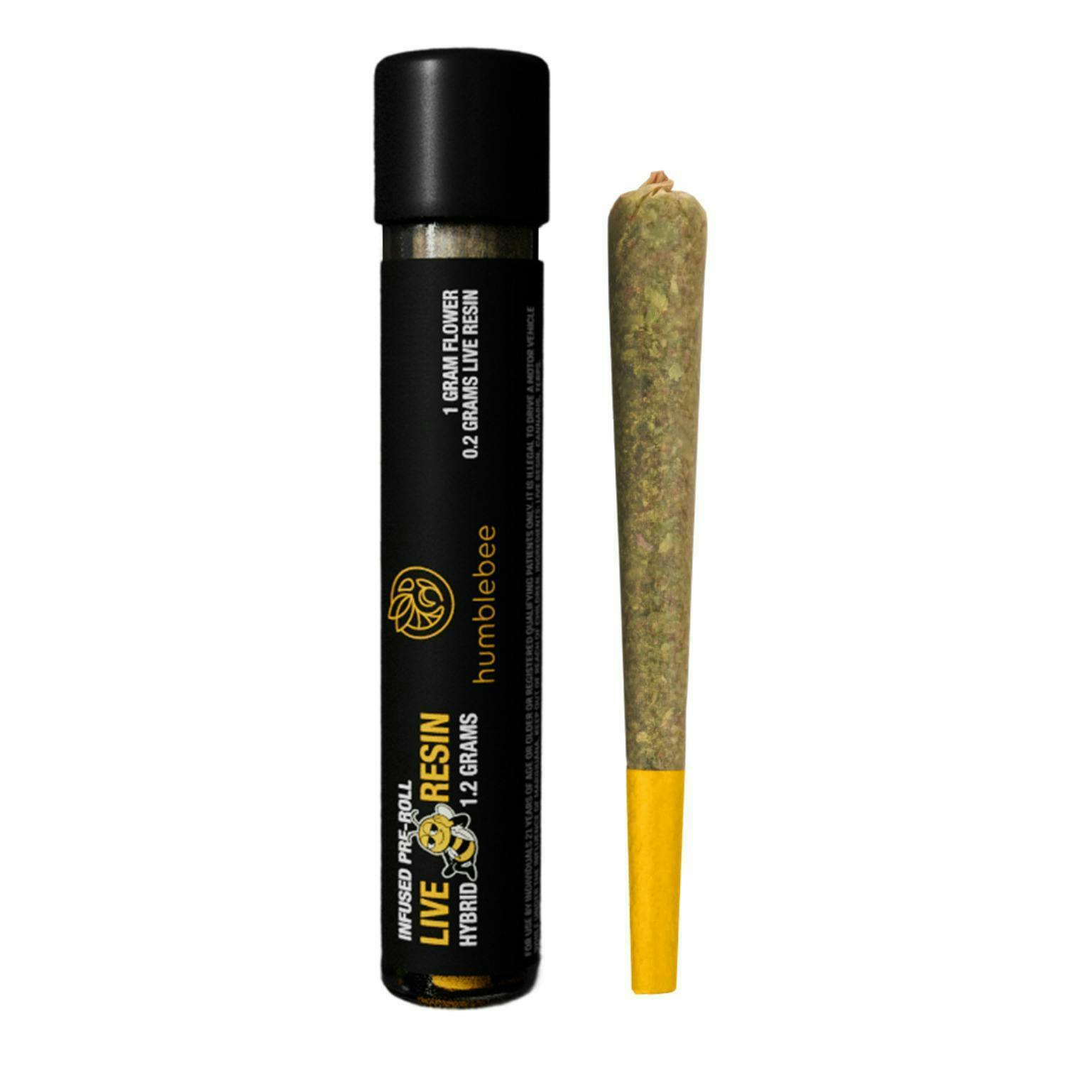 Humblebee | Orange Cream Pop x Sapphire OG | Infused Joint | 1.2g by Humblebee