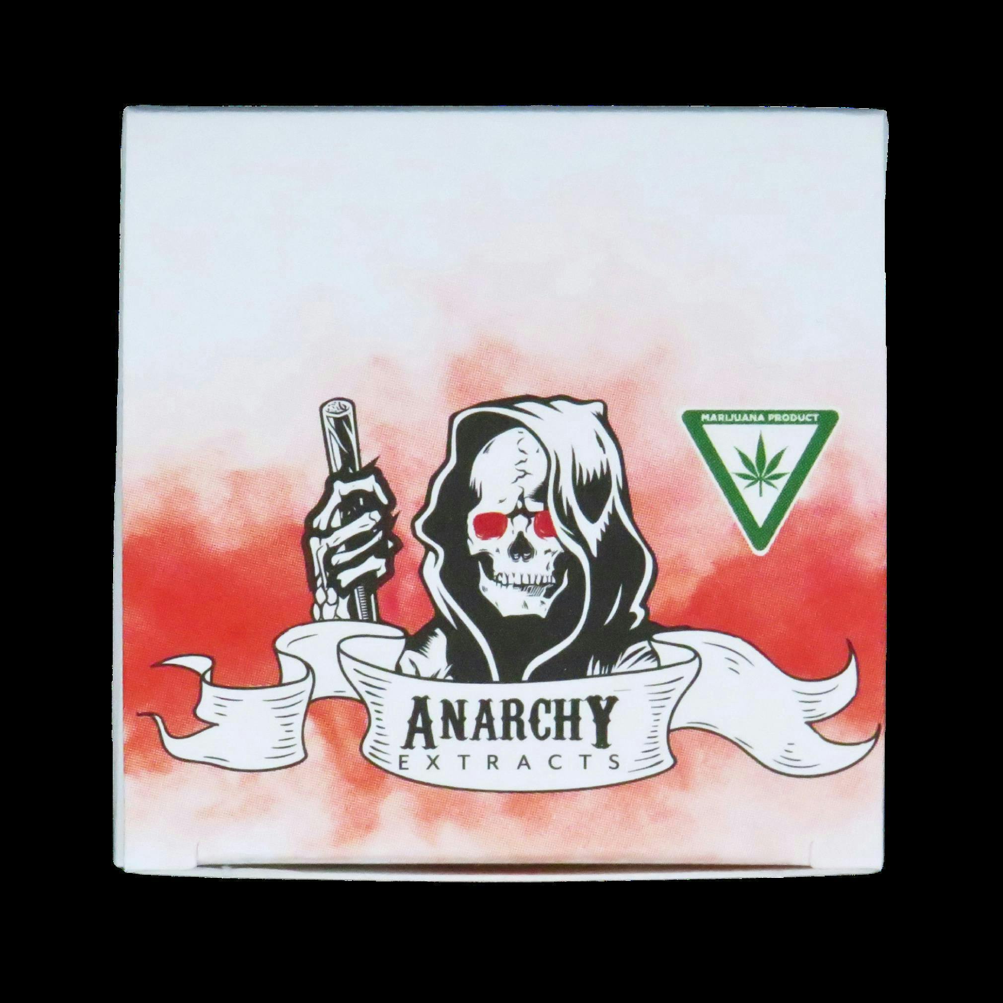 Anarchy Extracts | Maui Waui | Live Resin Sugar | 1g at BE Provisioning Weed Dispensary Battle Creek