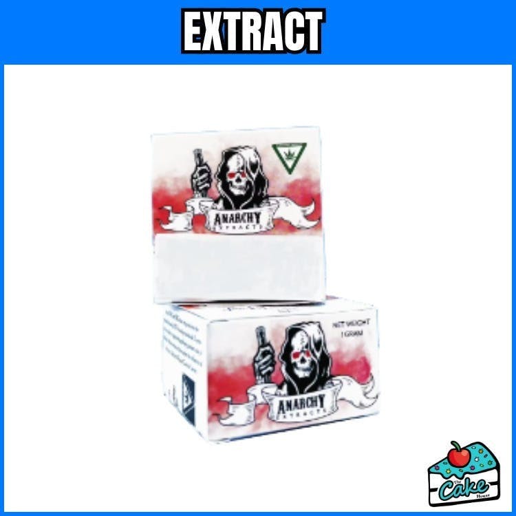 Anarchy Extracts | Girl Scout Cookies | Live Resin Shatter | 1g at BE Provisioning Weed Dispensary Battle Creek