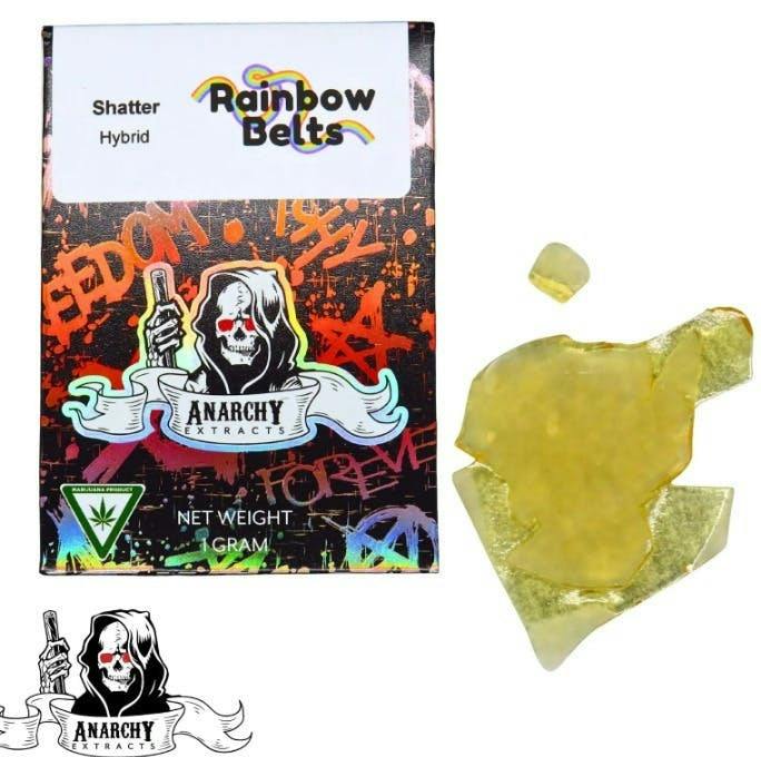 Anarchy Extracts | Rainbow Belts | Shatter | 1g