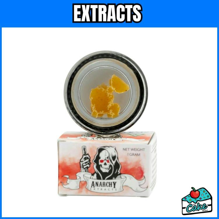 Anarchy Extracts | Honolulu Blue | Live Resin Sugar | 1g