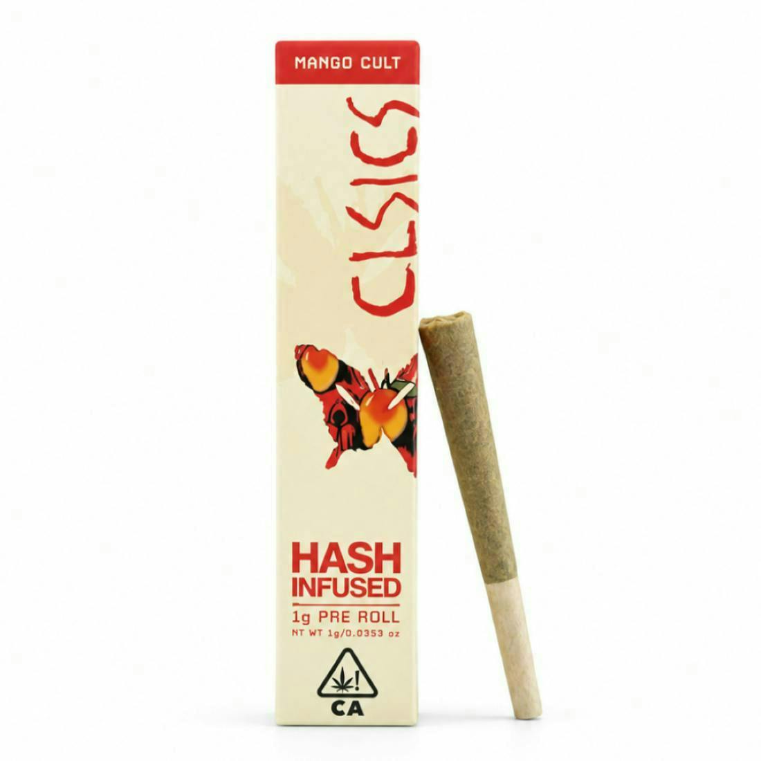 CLSICS Rosin & Rosin Infused Pre Rolls — Mango Haze