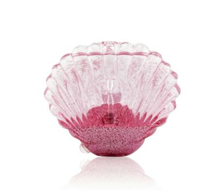TROPICANNA - Glass - 3" Seashell Smoker Hand Pipe - Assorted Colors