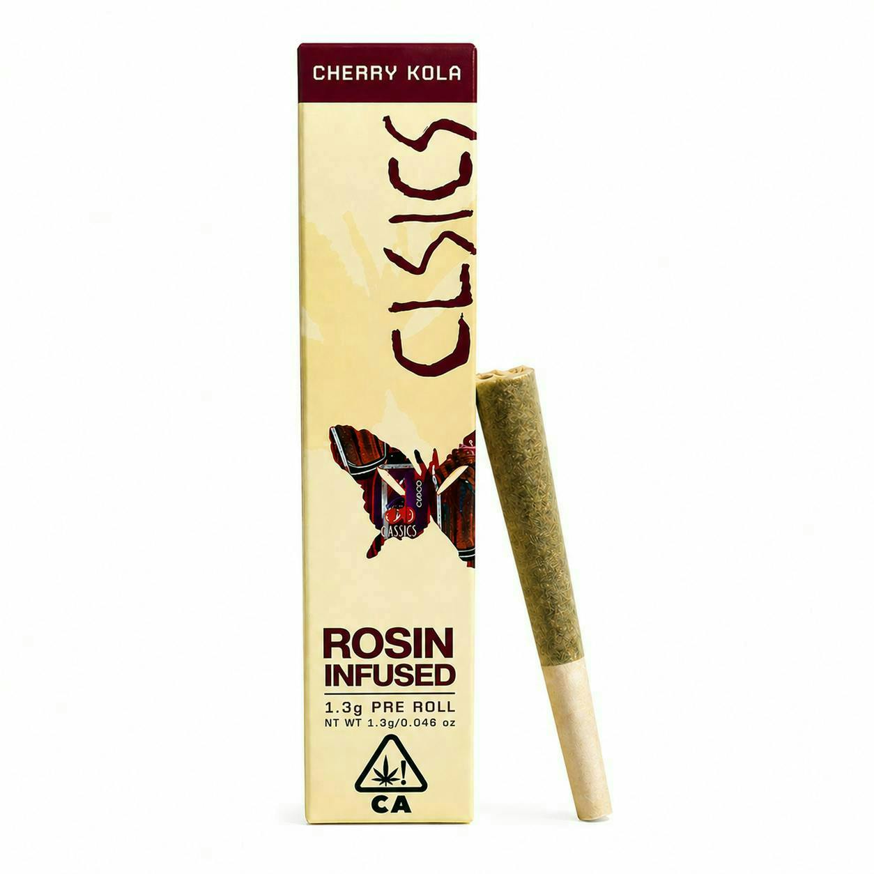 CLSICS Rosin & Rosin Infused Pre Rolls: Cherry Kola
