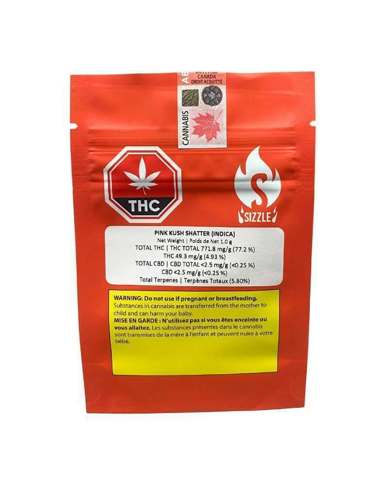 Indica | Solvent | Shatter | 1g