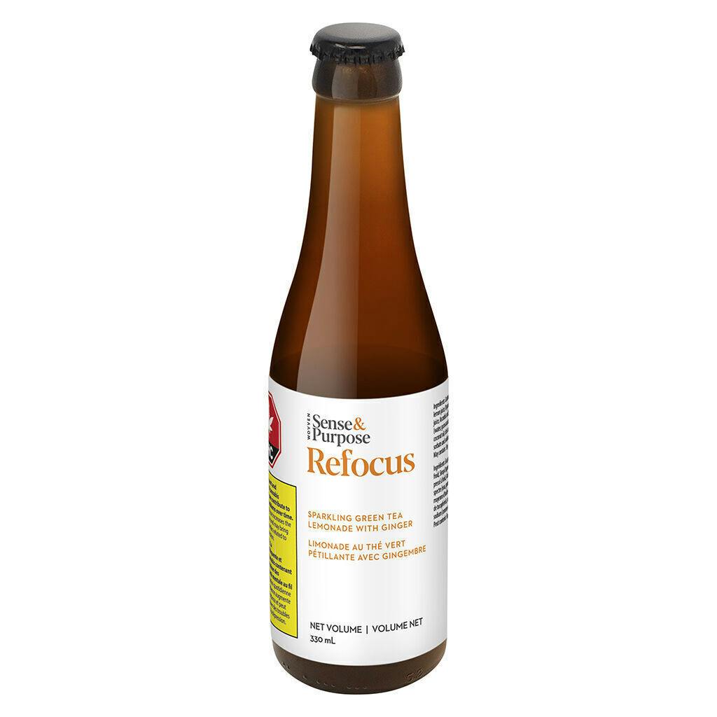 Green Tea Lemon Ginger | Carbonated | 330ml