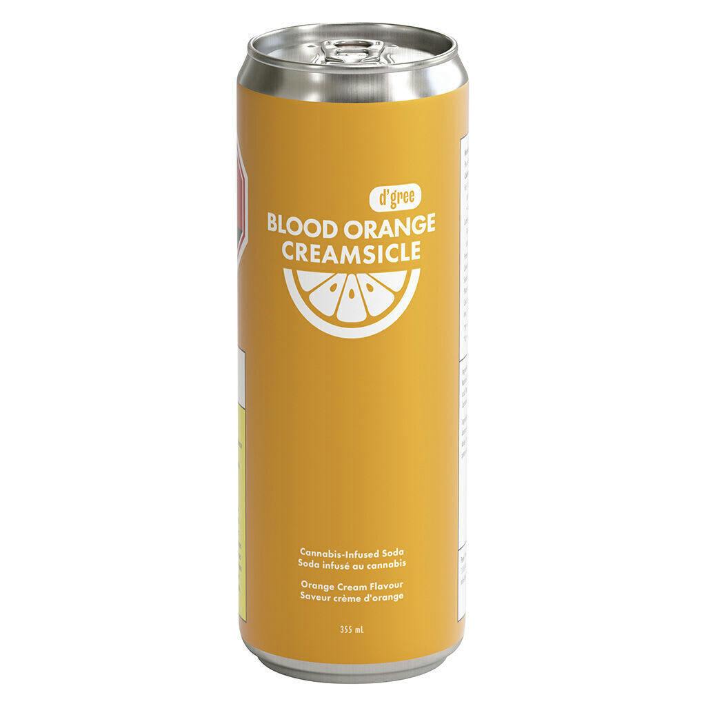 Blood Orange Vanilla Orange Cream | Carbonated | 10mg | 12fl oz