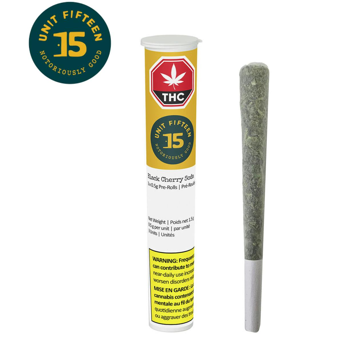 Black Cherry Soda | Joints | 0.5g | 3pk