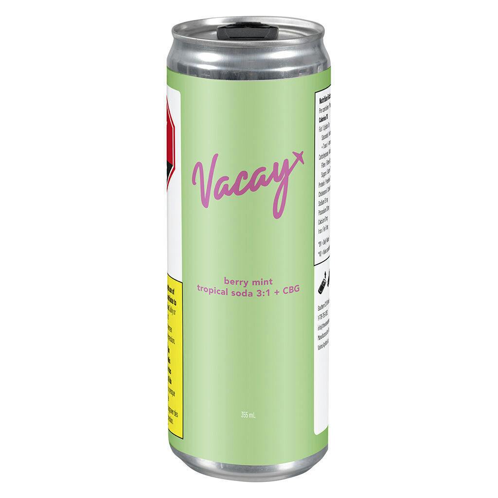 Berry Mint Tropical | Carbonated | 450mg | 355ml