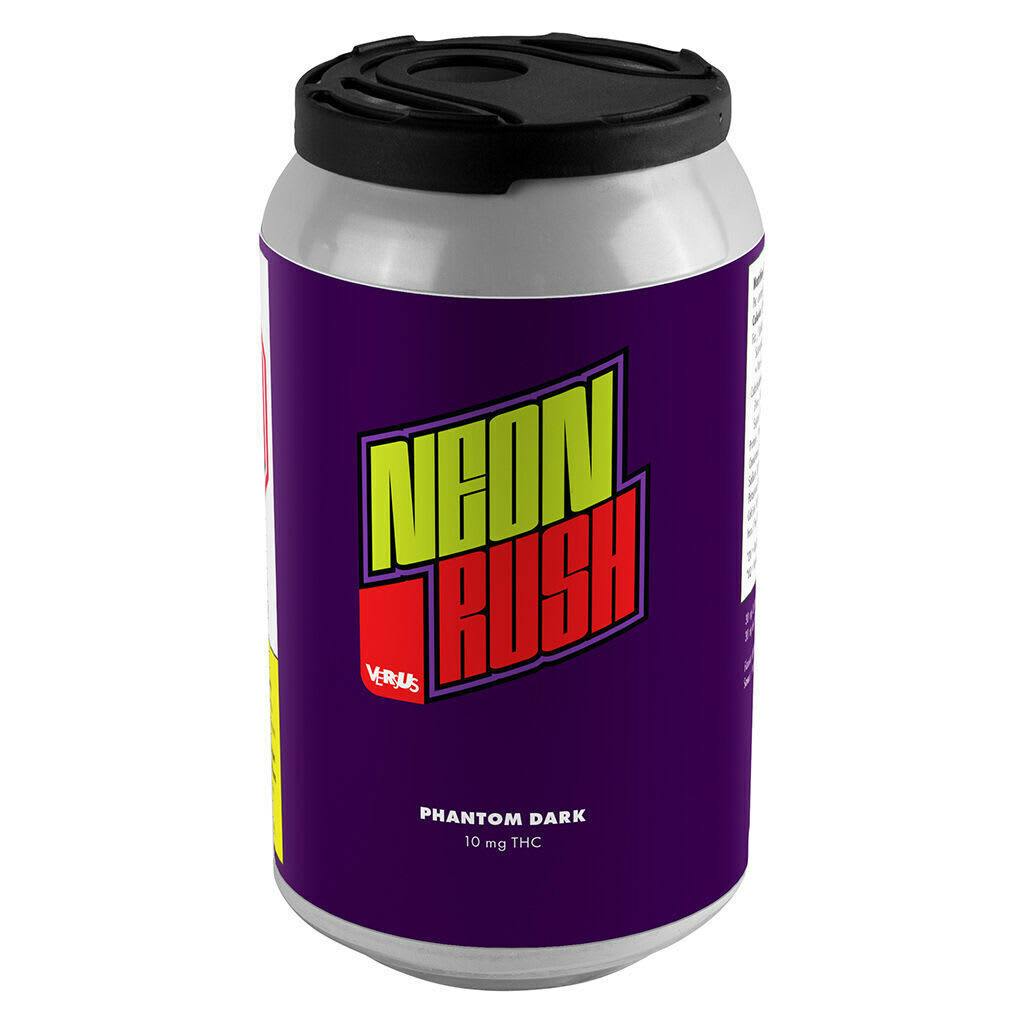 Neon Rush Phantom Dark | Non-carbonated | 10mg | 355ml at Twisted Roots Dispensary