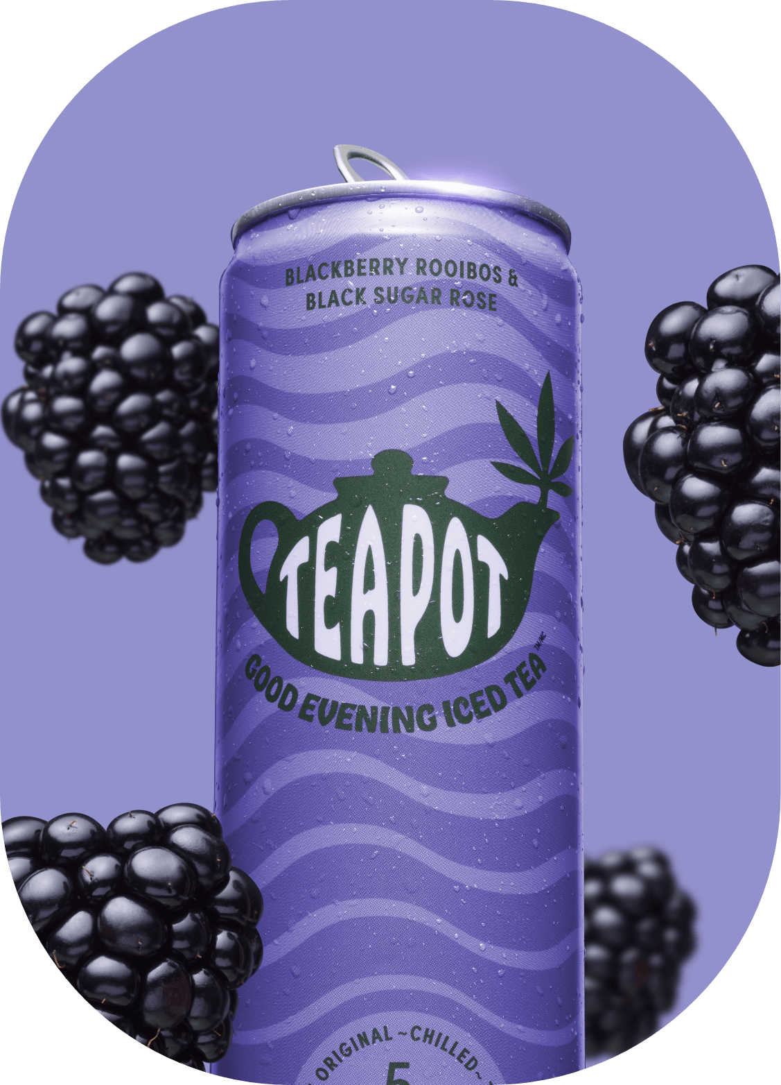 Blackberry Rooibos | Non-carbonated | 5mg | 355ml