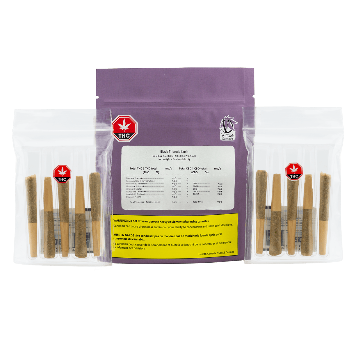 Black Triangle Kush | Minis | 0.5g | 28pk