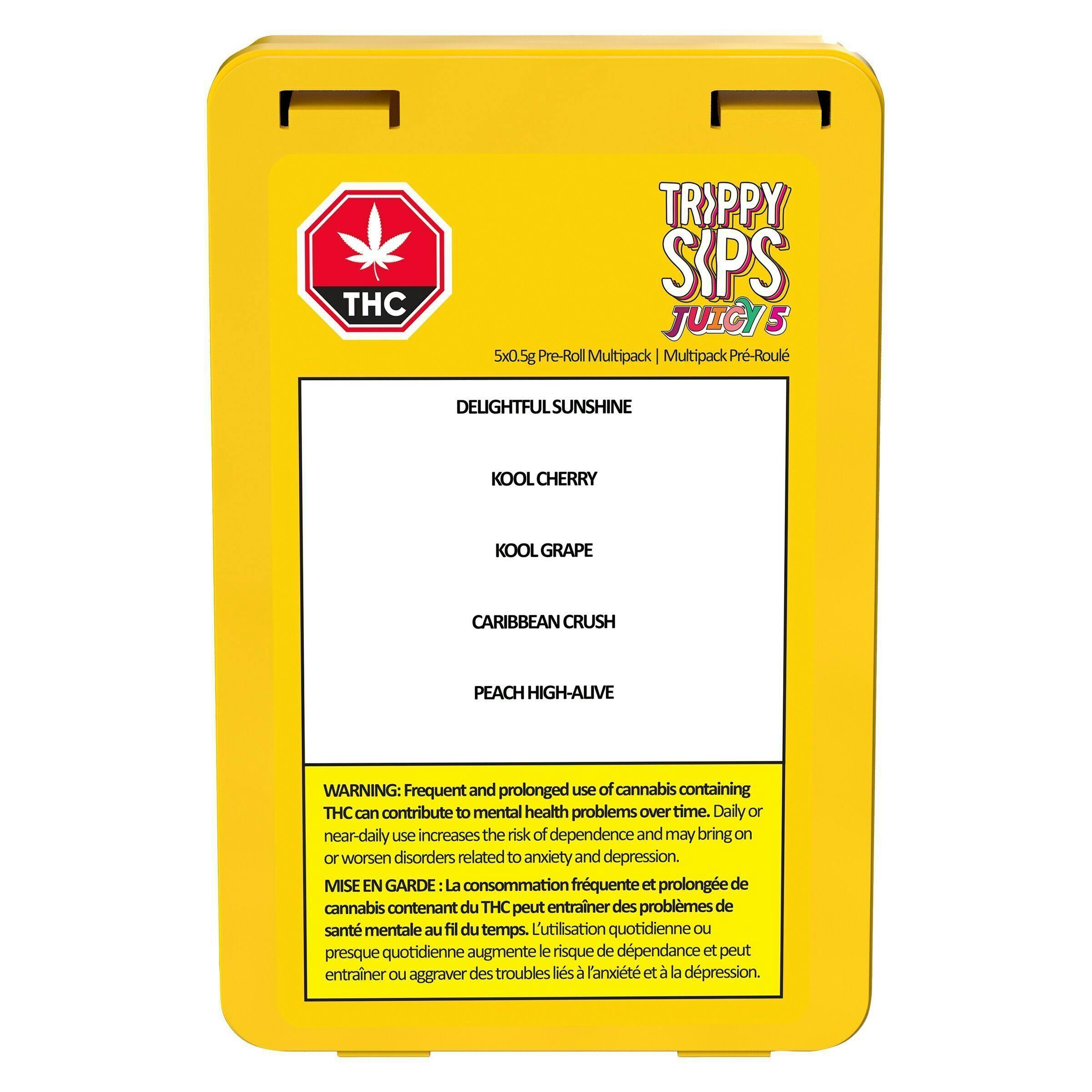 Juicy 5 Variety Pack | Infused Minis | 0.5g | 5pk