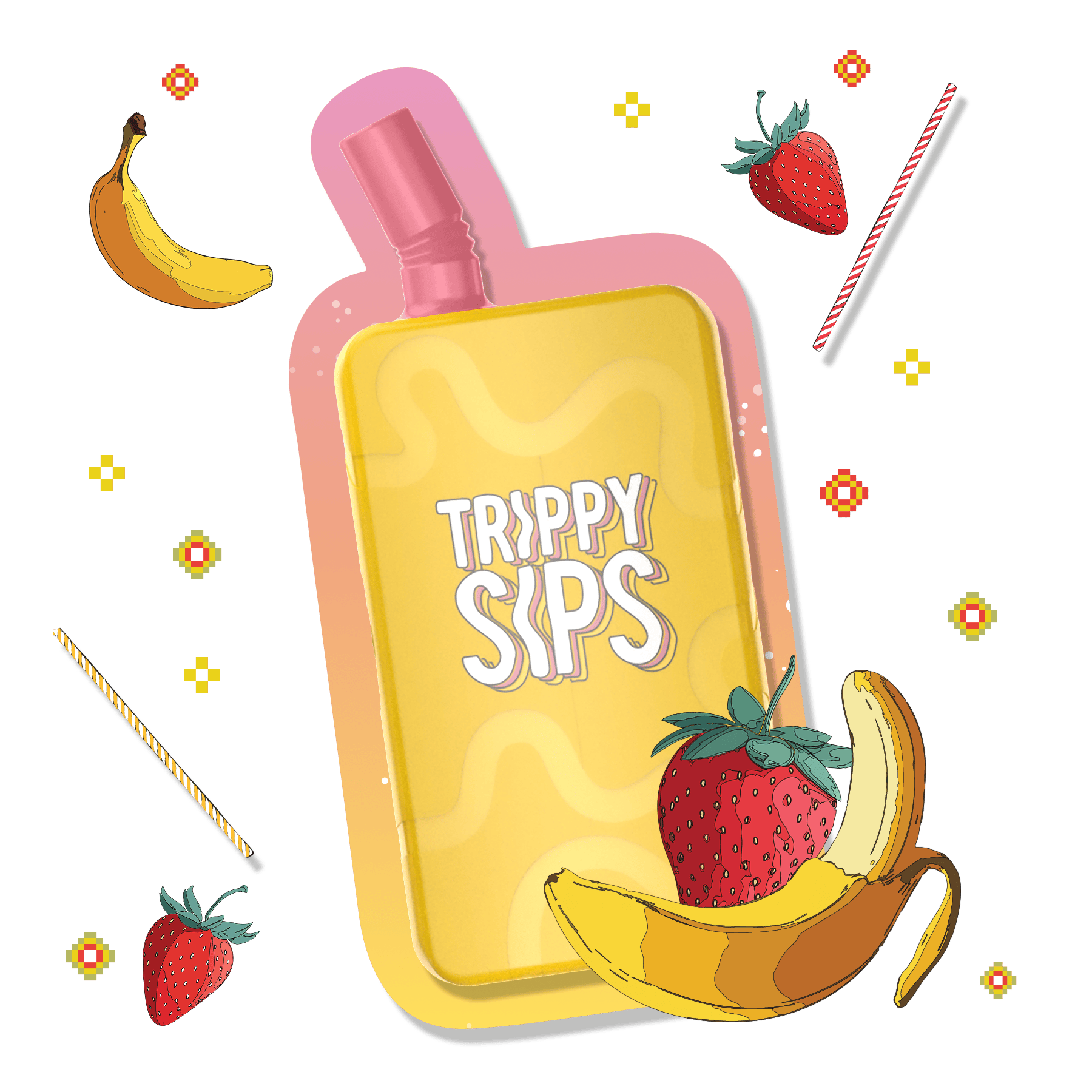 Strawana Freeze | Disposable | 0.95g
