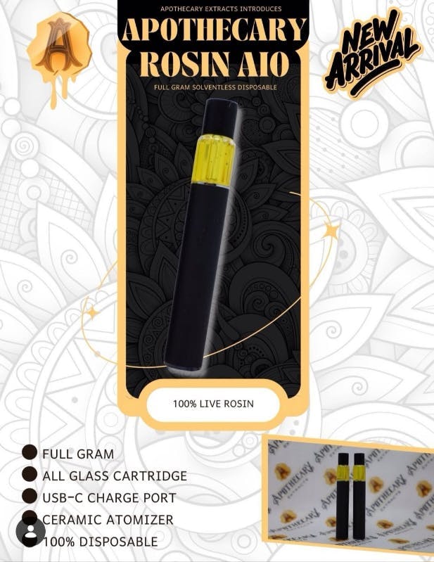 elfbar nachfüll pod läuft aus Tier 1 Peach OZ Strain Live Rosin O2 Vape Cart - 0.5 Gram main image 0